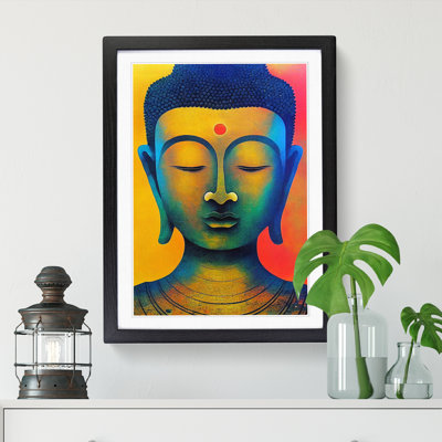 Buddha Collage - Single Picture Frame Print