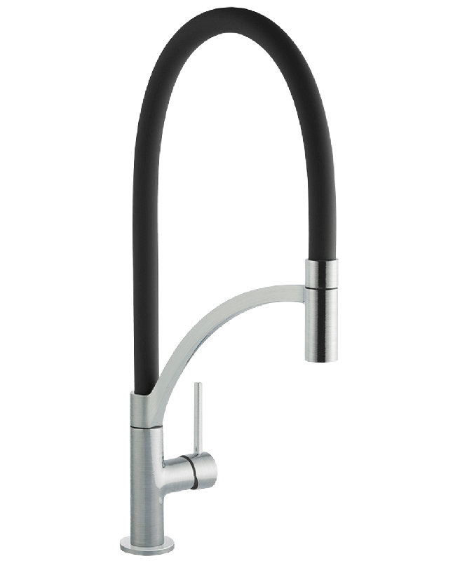 AUSTEN & Co. Kitchen Faucet, Brushed/Black
