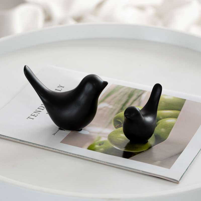 Modern Bird Figurine Statue