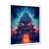 White Single Picture Framed