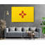 Drapeau du Nouveau-Mexique, impression sur toile tendue-867895157