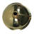 Nantucket Sinks Brightwork Home 12.75 " Circular Bathroom Sink and Overflow Hole