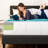 12in King Size 2-Layer Medium-Firm Charcoal Gel & Green Tea Infused Memory Foam Mattress-528540539