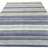 Contemporary Striped Handmade Wool Lavender Modern Hand-Knotted Area Rug-499105733