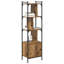 154.5cm H x 44.5cm W Metal Bookcase-1586542343