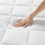 Surmatelas à poches profondes blanc-914292791