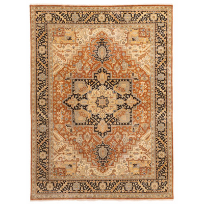 Jamshidpour Copper Rug 8'11" x 12'3"