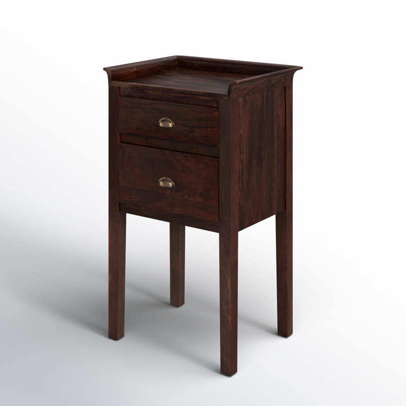 Gabriel Solid Wood Side Table