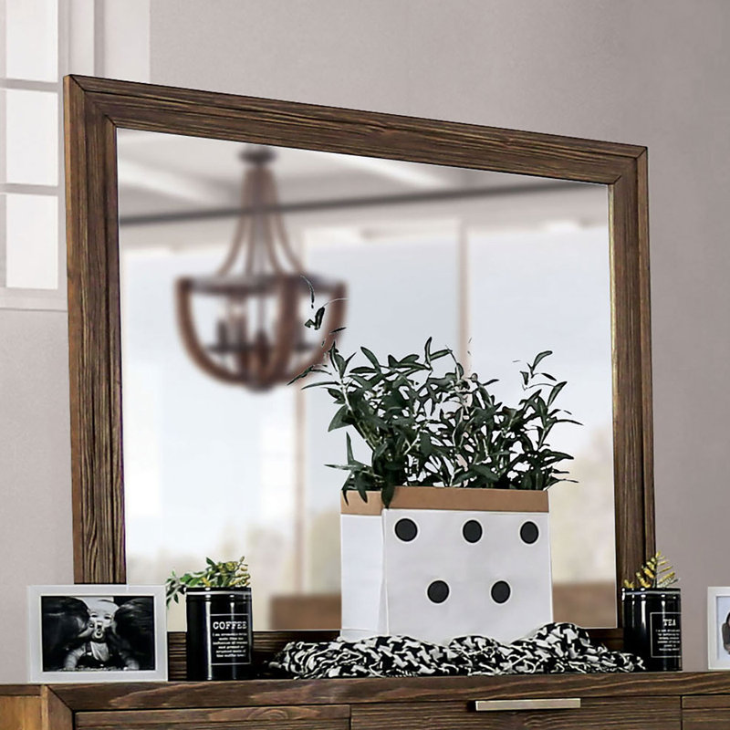 Miroir de commode rustique Chaffin