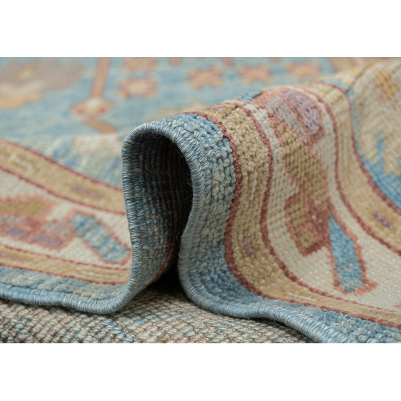 Teandra One-of-a-Kind 3' X 11'11" Hand Knotted Area Rug