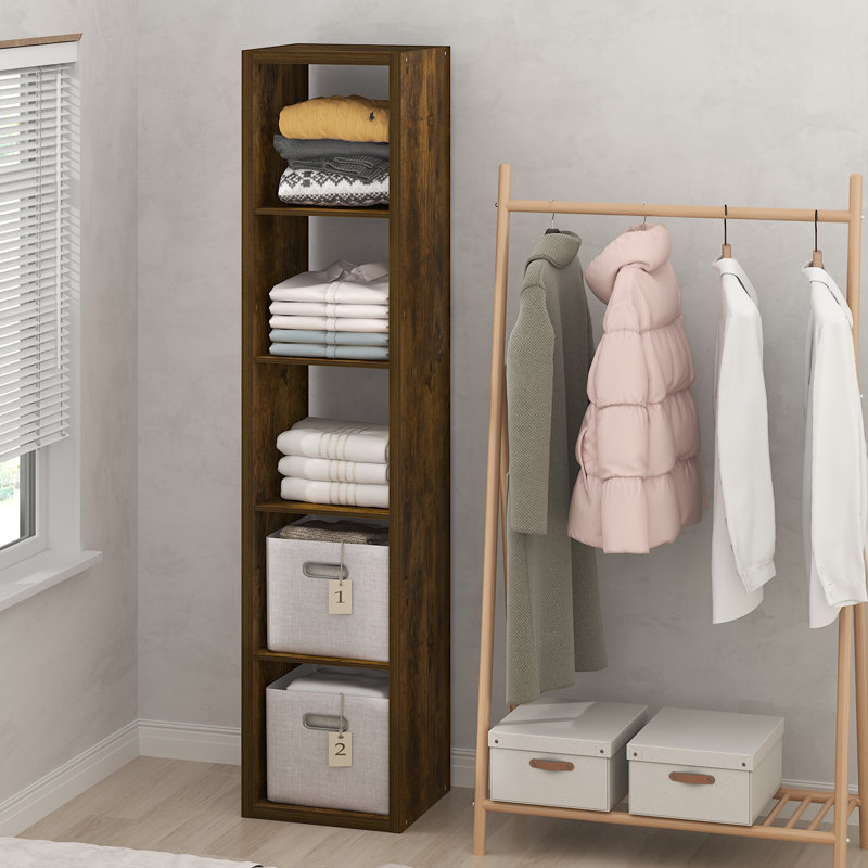 Heddy Shelving Unit, Amber Pine