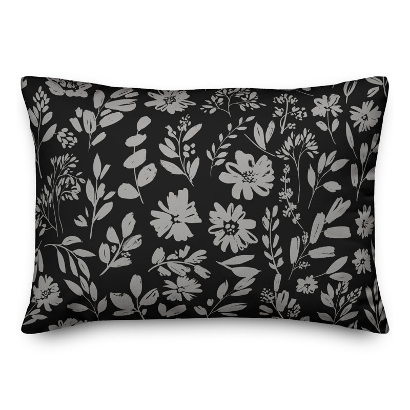 Floral Throw Pillow