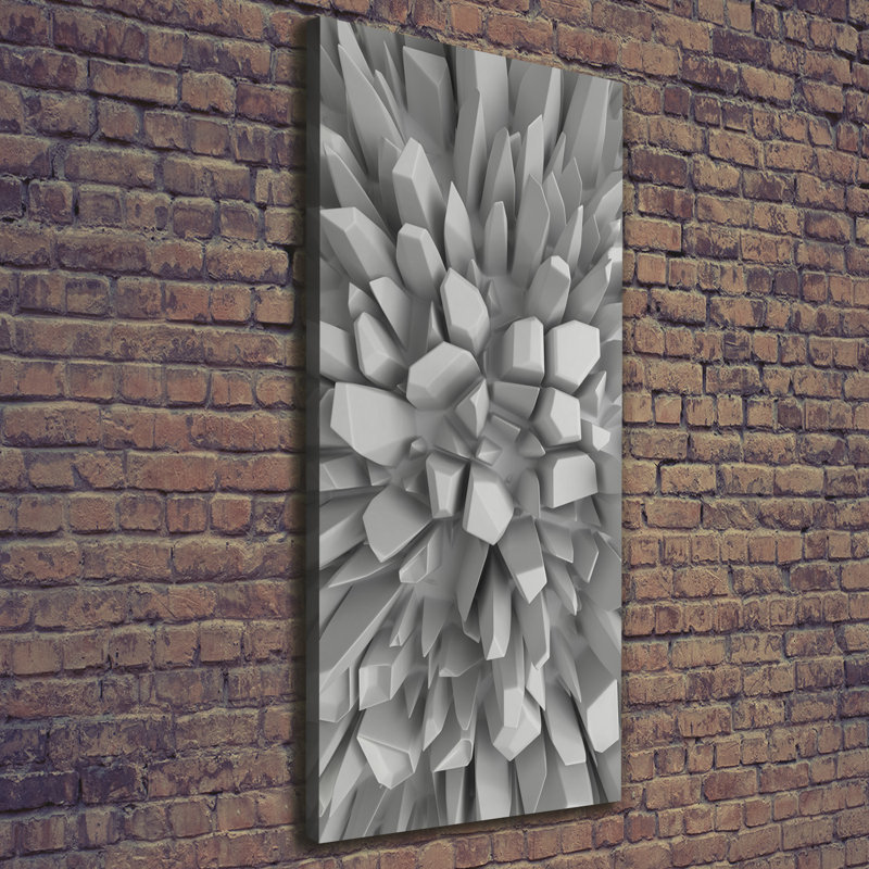 3D Abstraction - Wrapped Canvas Print