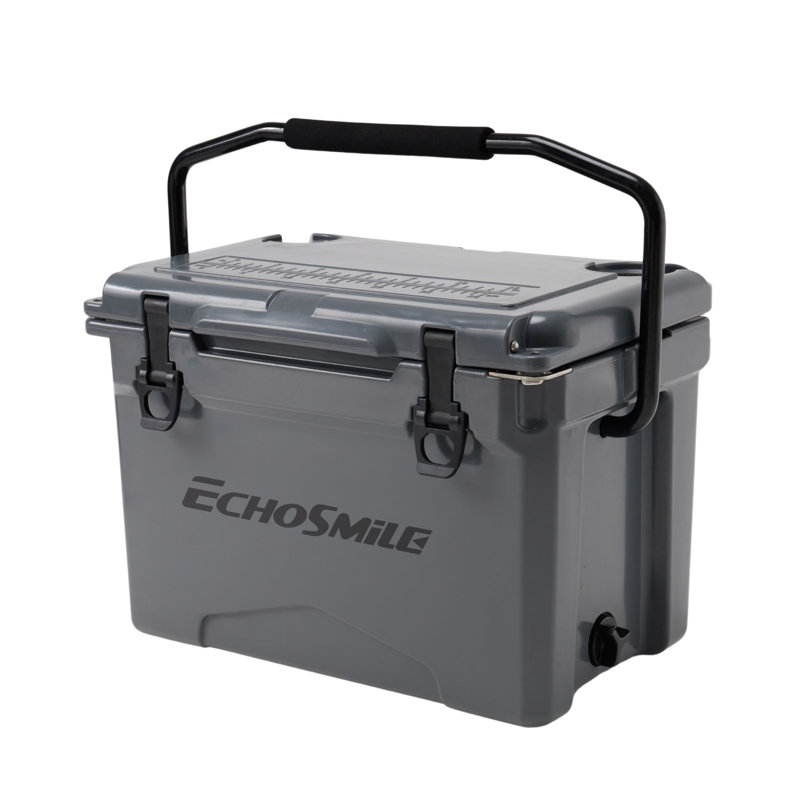 EchoSmile 25 Quarts Ice Chest, Gray