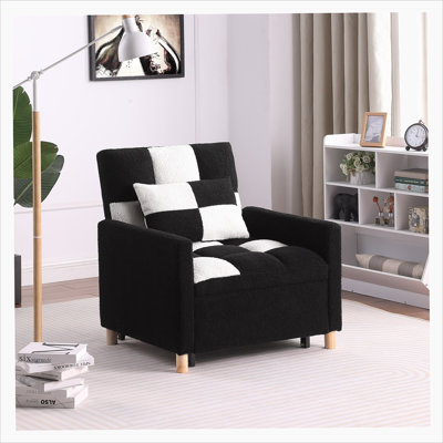 Chaise d'appoint rembourrée Somdath