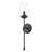 Dominique 25.25 inch Matte Black 1 Light Wall Sconce-576588510