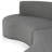 Crabill 134'' Wide Curved Aluminum Patio Sectional