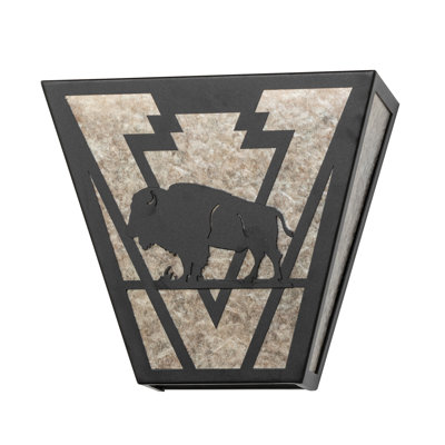 2 - Light Flush Mounted Sconce
