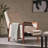  Mid-Century Modern Fabric Pushback Recliner, Channel Stitch Detail with Durable Birch Wood Frame