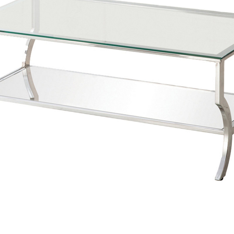 Table basse à 4 pieds avec rangement Keelea