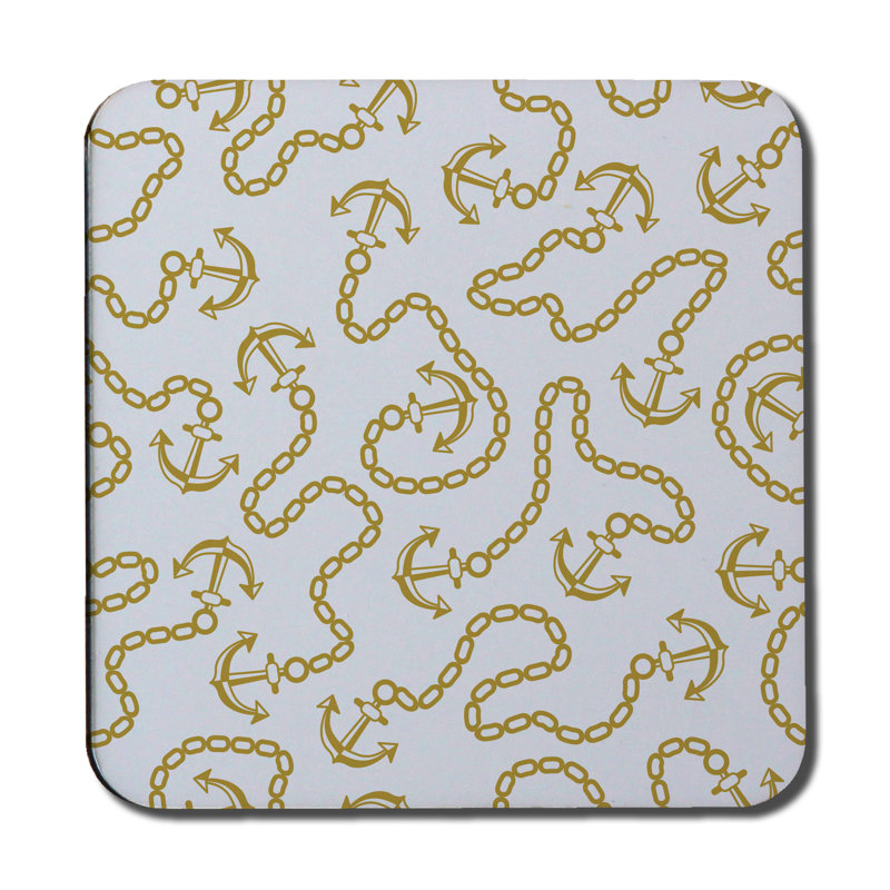 Square 6 Piece Coaster Set