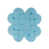 Bleu sarcelle / crème