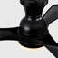 Ventilateur de plafond encastré noir Hot Lights