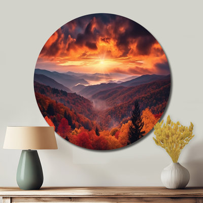 Halise - Paysages, art rond en métal