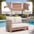 Vowinckel Outdoor Loveseat With Cushions