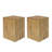Wood-Look Square-Column MGO End Table-1642689365