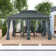 400 cm x 300 cm Pavillon Arpi aus Metall
