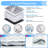 Magnetic Car Windshield Snow Cover, Vehicle Wind-Shield Protector Winter Snow Rain Dust Frost Ice Guard Sun Shade, Paw Pattern-120950733