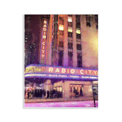 Radio City Music Hall Wall Plaque design by Grotto Studios