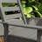 HDPE Imitation Wood Grain Outdoor Patio Armrest Dining Chair (Set Of 2)-1061740005