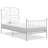 vidaXL Bed Frame Powder-coated metal Durable Bed Frame-1480092456-1480092461