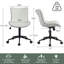 Fauteuil de bureau pivotant en similicuir avec roulettes Brionni-87784337