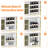 Coffee Wine Bar Cabinet With Storage And Detachable Rack, Farmhouse Sideboard And Buffet Cabinet With Glass Holder And Mesh Door, Liquor Coffee Bar Cupboard-373642011