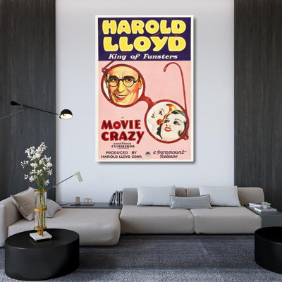 Lark Manor ™, galerie de photos d'archives d'Hollywood, art sur toile tendue: Harold Lloyd 482518
