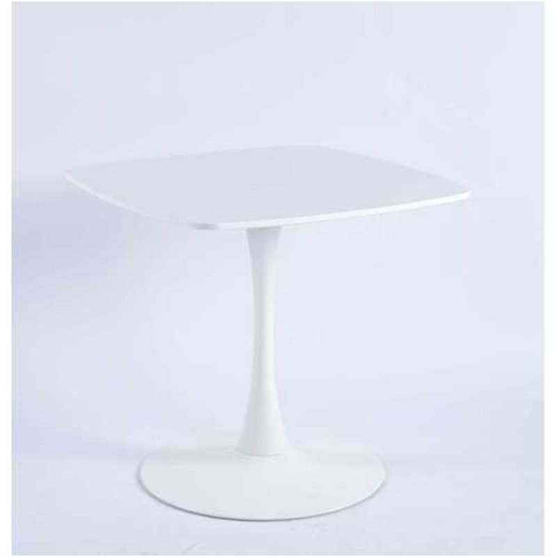 23.62" Dining Table, White, 28.93" H x 23.62" W x 23.62" D, White