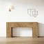 Table d'appoint rustique, console élégante en bois-124923102