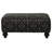 Navay 42" Square Upholstered Cocktail Ottoman