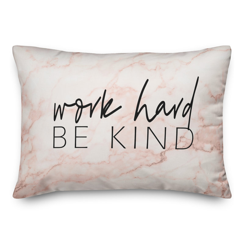 Araceliz Work Hard Lumbar Pillow