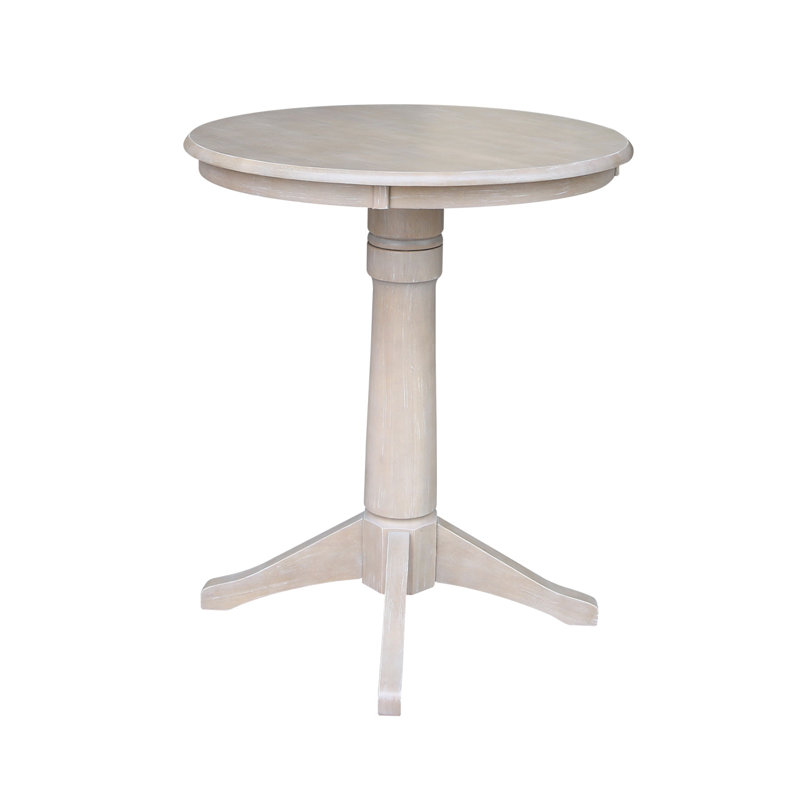 Table de salle à manger Gianluka, Taupe-gris délavé, H 35,9 po x L 30 po x l 30 po