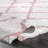 Cuanaic Trellis Shag Performance White/Pink Rug-1542548005