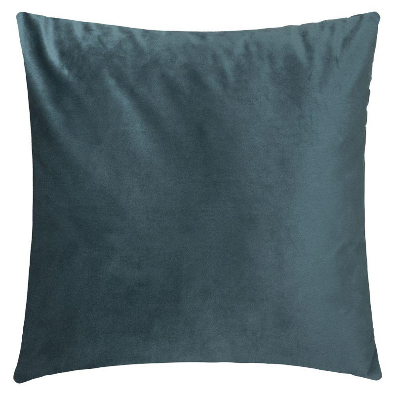 Cumminsville Floral Square Cushion, Dark Blue