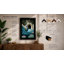 Peacock In Hidden Garden Boho - Print-136662923-136662930