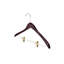 Cintre standard en bois antidérapant pour robe / chandail / chandail