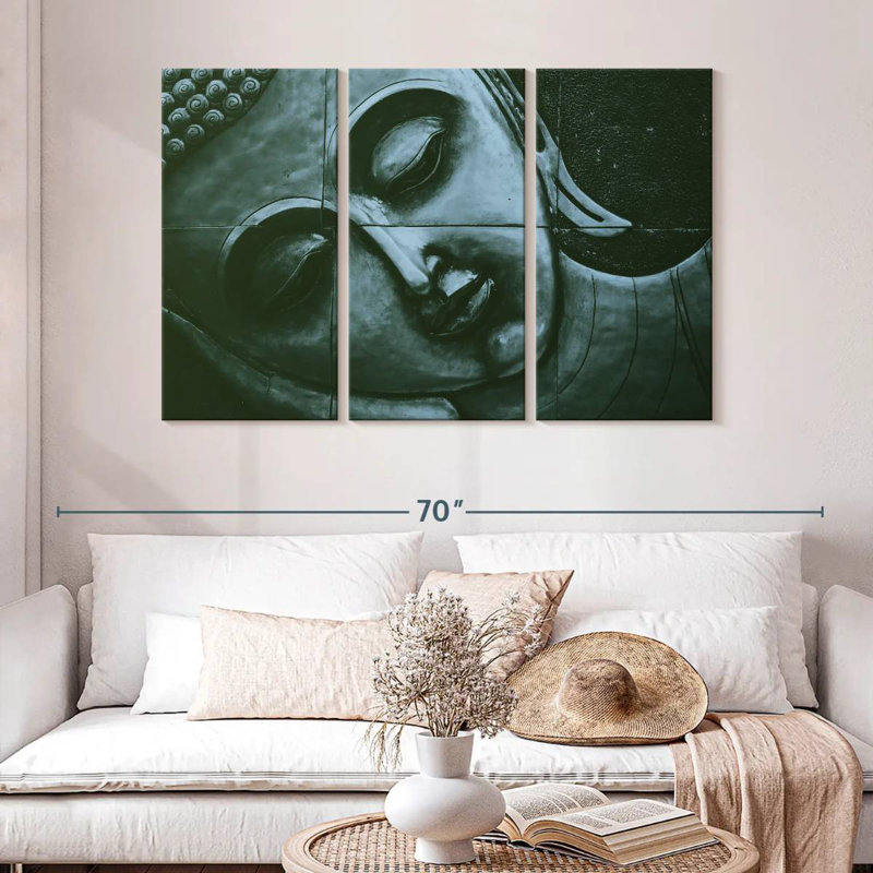Adella Reclining Buddha, 32" H x 50" W