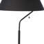 Lampe de table cylindrique 1 lumière Geraldine - noir mat - abat-jour noir-761248889-761248891-761248894