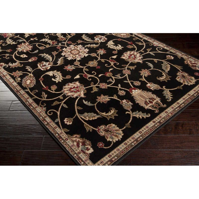 Feagin Floral Indoor Rug, Rectangle 10' x 13'